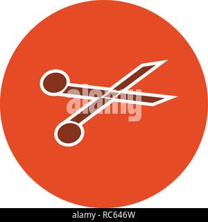 Vector Scissors Icon Stock Vector