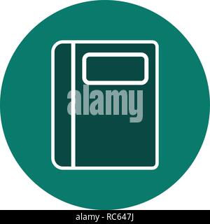 Vector Notebook Icon Stock Vector