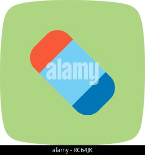 Vector Eraser Icon Stock Vector