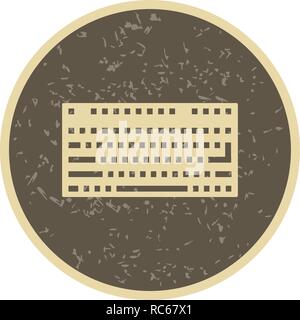 Vector Keyboard Icon Stock Vector