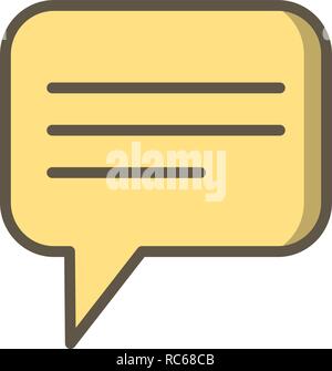 Vector Type Icon Stock Vector