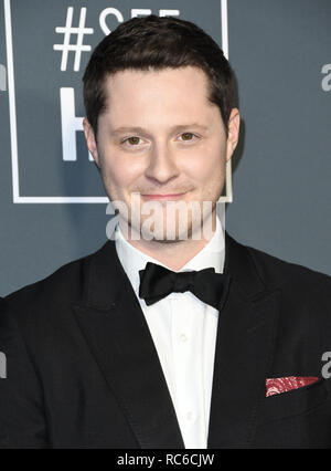 Noah Reid at the 24th Annual Critics Choice Awards held at the Barker ...