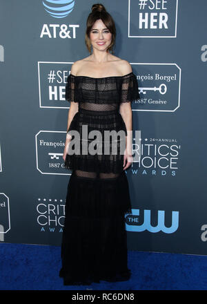 Santa Monica, United States. 13th Jan, 2019. Linda Cardellini arrives at the 24th Annual Critics' Choice Awards held at the Barker Hangar on January 13, 2019 in Santa Monica, Los Angeles, California, United States. (Photo by Xavier Collin/Image Press Agency) Credit: Image Press Agency/Alamy Live News Stock Photo