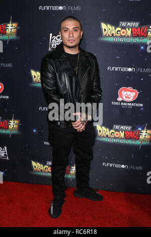 Funimation Films' 'Dragon Ball Super: Broly' Movie Premiere held at the TCL Chinese Theatre in Los Angeles, California on December 13, 2018  Featuring: LGND Where: Los Angeles, California, United States When: 13 Dec 2018 Credit: Sheri Determan/WENN.com Stock Photo