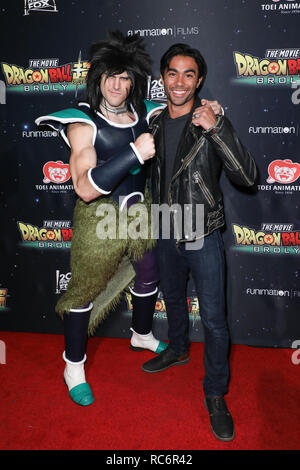 Funimation Films Dragon Ball Super Broly Movie Premiere held at the TCL Chinese Theatre in Los Angeles California on December 13 2018 Featuring Alexander Drastal Brennan Mejia Where Los Angeles Califo...