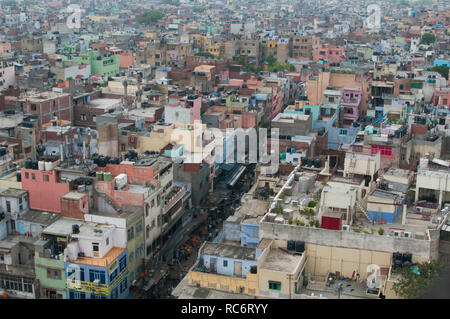 Delhi, Haryana / India - July 25 2011: View over Delhi, India Stock Photo