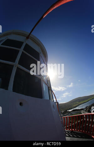 cromwells point lighthouse, wild atlantic way, county kerry, ireland Stock Photo