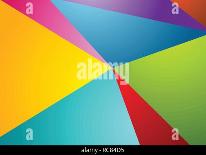 Colorful abstract corporate polygonal background. Vector design Stock Vector