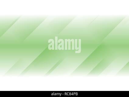 Abstract green stripes vector art background Stock Vector