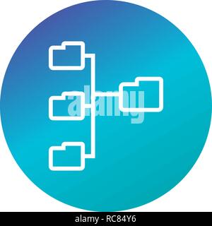 Vector Directories Icon Stock Vector
