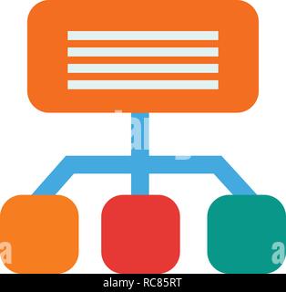 Vector Sitemap Icon Stock Vector