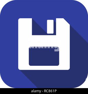 Vector Save Icon Stock Vector
