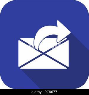 Vector Send Message Icon Stock Vector
