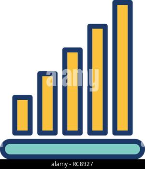 Vector Statistics Icon Stock Vector