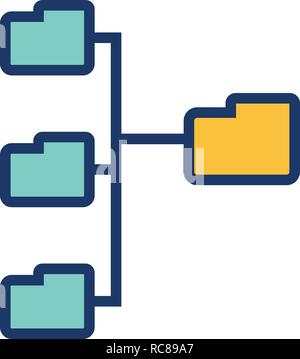 Vector Directories Icon Stock Vector