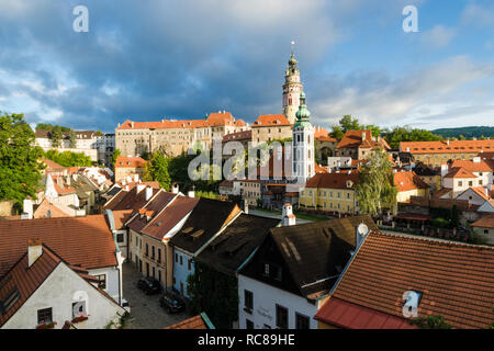 Medieval town of Cesky Krumlov, South Bohemia, Czechia Stock Photo - Alamy