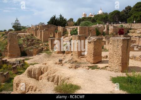 Ancient Carthage, antique city, Tunisia, Africa Stock Photo