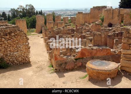 Ancient Carthage, antique city, Tunisia, Africa Stock Photo