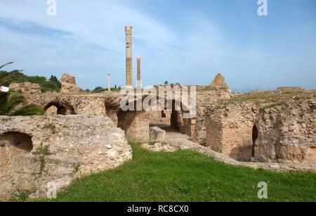 Ancient Carthage, antique city, Tunisia, Africa Stock Photo