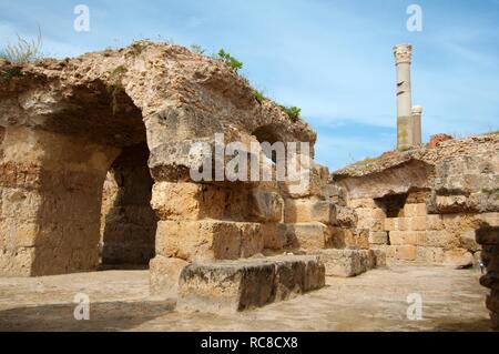 Ancient Carthage, antique city, Tunisia, Africa Stock Photo