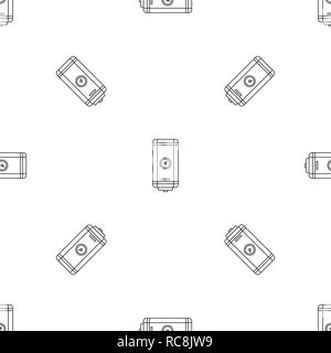 Eco boiler icon. Outline illustration of eco boiler vector icon for web design isolated on white background Stock Vector