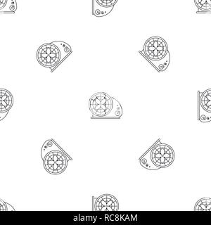 Heat fan icon. Outline illustration of heat fan vector icon for web design isolated on white background Stock Vector