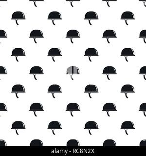 Climb helmet pattern seamless vector repeat geometric for any web design Stock Vector