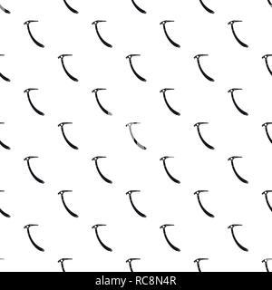 Hiking axe pattern seamless vector repeat geometric for any web design Stock Vector