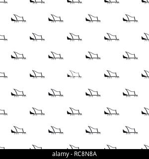 Shoe spike pattern seamless vector repeat geometric for any web design Stock Vector