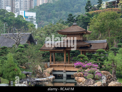 Nan Lian Garden in Diamond Hill area of Hong Kong Stock Photo