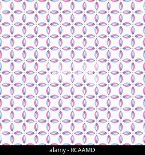 Vector background seamless pattern with intersecting curves. EPS 10 file with transperency, without effects and gradients. Stock Vector