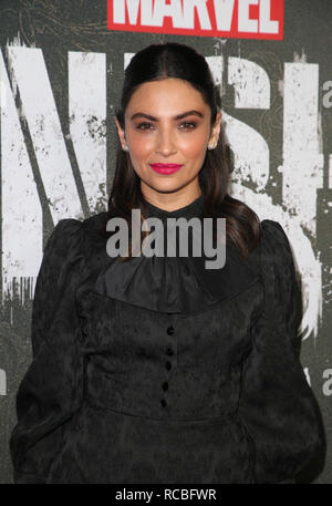 Hollywood, Ca. 14th Jan, 2019. Floriana Lima, attends Marvel's 'The Punisher' Los Angeles Premiere at ArcLight Hollywood in Hollywood, California on January 14, 2019. Credit: Faye Sadou/Media Punch/Alamy Live News