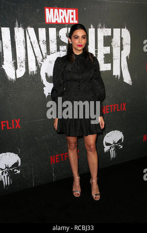 Hollywood, CA, USA. 14th Jan, 2019. 14 January 2019 - Hollywood, California - Floriana Lima. ''Marvel's The Punisher'' Seasons 2 Premiere held at ArcLight Hollywood. Photo Credit: Faye Sadou/AdMedia Credit: Faye Sadou/AdMedia/ZUMA Wire/Alamy Live News