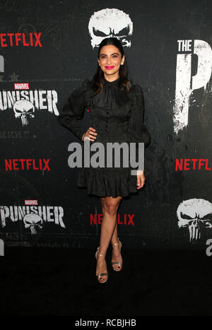 Hollywood, CA, USA. 14th Jan, 2019. 14 January 2019 - Hollywood, California - Floriana Lima. ''Marvel's The Punisher'' Seasons 2 Premiere held at ArcLight Hollywood. Photo Credit: Faye Sadou/AdMedia Credit: Faye Sadou/AdMedia/ZUMA Wire/Alamy Live News