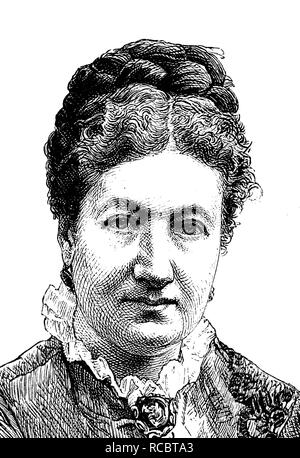 Marie Ruland Marie Calm, pseudonym Marie Ruhland, 1832-1887, a German author ...