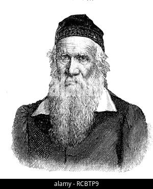 Friedrich Ludwig Jahn, also known as Turnvater Jahn, 1778 - 1852, the initiator of the German gymnastics movement Stock Photo