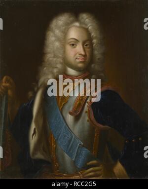Portrait of Duke Charles Frederick of Holstein-Gottorp (1700-1739). Museum: State Museum of Architecture, History and Art, Vladimir. Author: ANONYMOUS. Stock Photo
