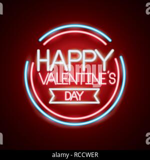 happy valentines day Stock Vector