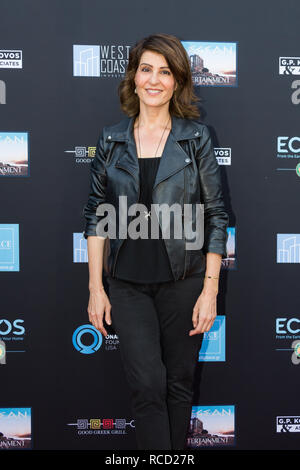 Los Angeles, USA. 06th June, 2018. Nia Vardalos arrives at Los Angeles Greek Film Festival 2018 in Egyptian Theatre on June 6, 2018. Stock Photo