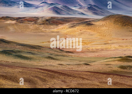 Exploring the dunes of Reserva Natural Paracas desert, Perù Stock Photo