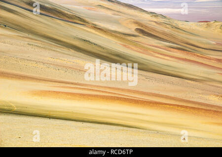 Exploring the dunes of Reserva Natural Paracas desert, Perù Stock Photo