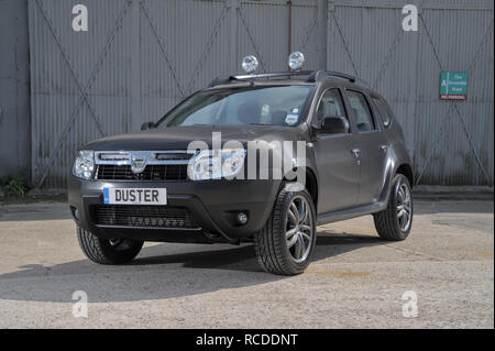 2013 Dacia Duster customised budget off roader Stock Photo - Alamy