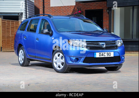 2013 Dacia Logan MCV budget estate car Stock Photo