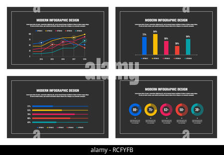 BUSINESS MODERN INFOGRAPHIC VECTOR DESIGN Stock Photo