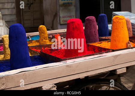 Colors for sale in India. Stock Photo