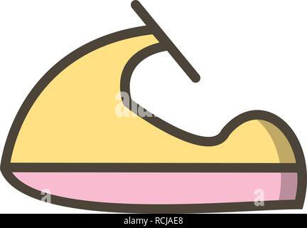 Vector Jet Ski Icon Stock Vector
