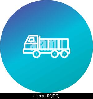 Vector Dumper Icon Stock Vector