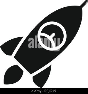 Vector Rocket Icon Stock Vector