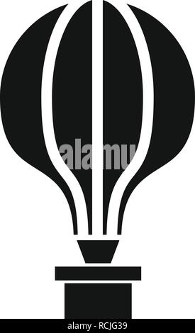 Vector Air Balloon Icon Stock Vector