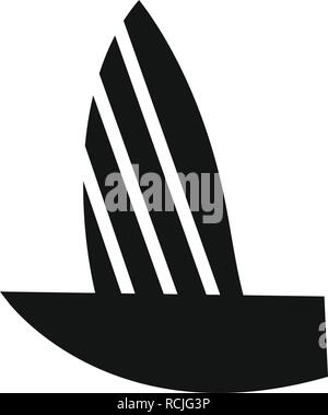 Vector Yacht Icon Stock Vector Image & Art - Alamy